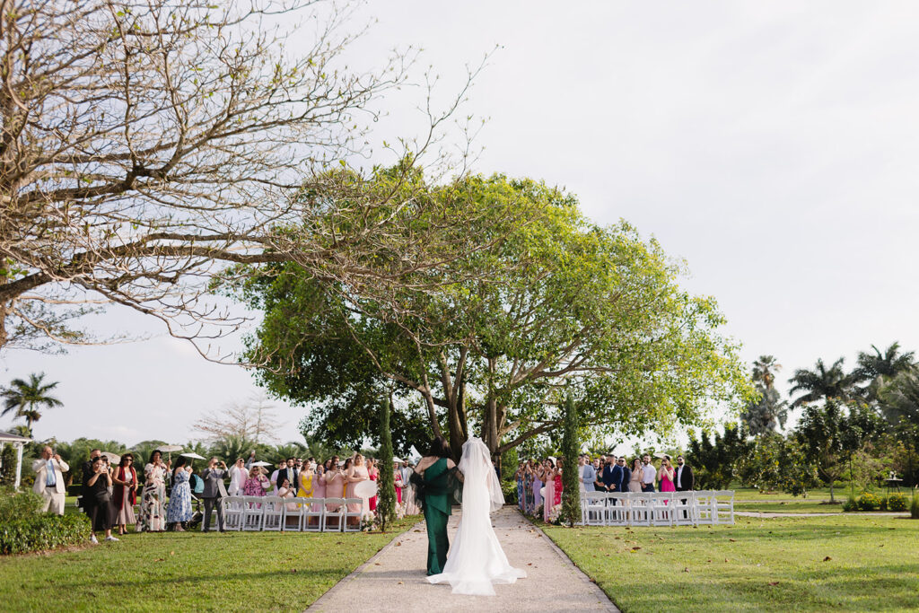 Outdoor wedding Miami