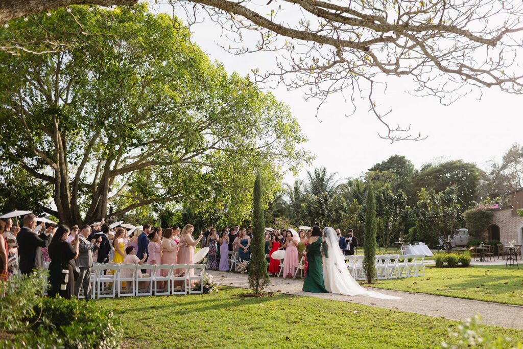 Farm wedding venue in Miami.