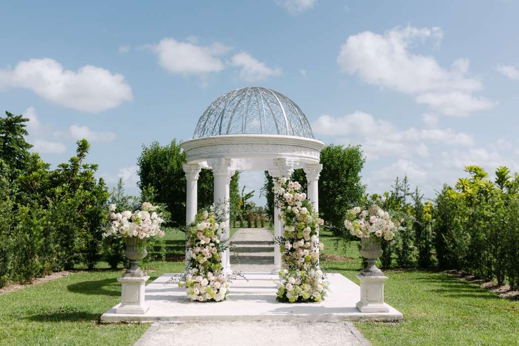Miami garden wedding venue