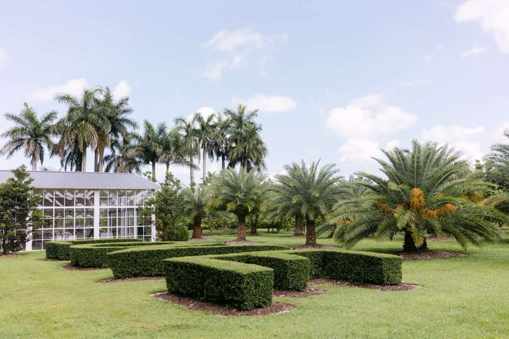 Garden wedding venue in Miami